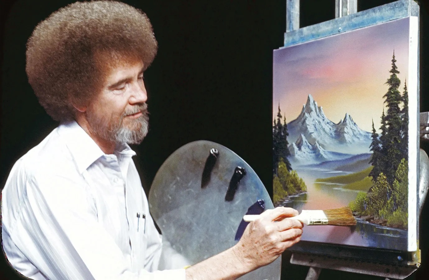 Bob Ross, in full Robert Norman Ross, (born October 29, 1942, Daytona Beach, Florida, U.S.—died July 4, 1995, New Smyrna Beach, Florida), American painter and television personality whose popular PBS television show The Joy of Painting (1983–94) made him a household name as the painting teacher to the masses.