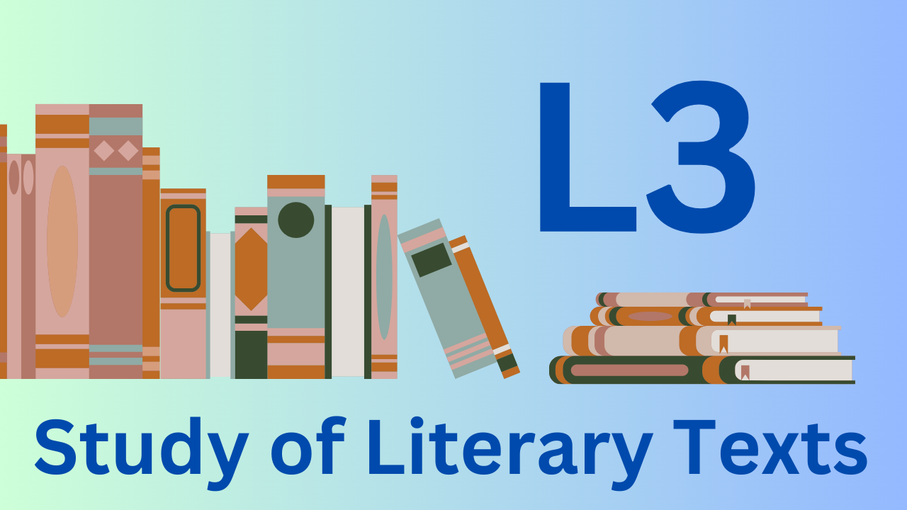L3 Study of literary texts